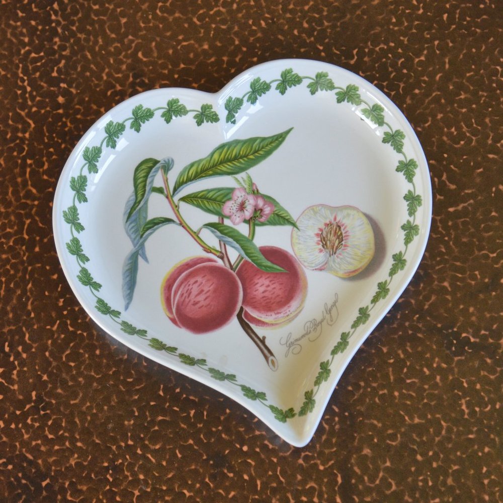 Vintage Portmeirion Pomona Heart Dish
